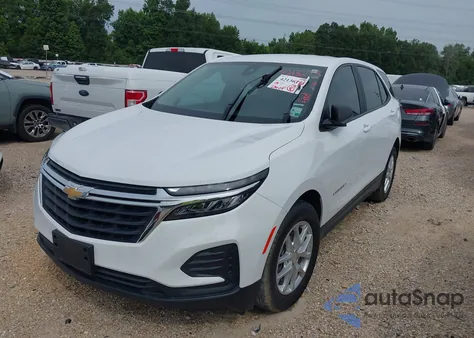 2023 Chevrolet Equinox Fwd Ls из США, поврежденный, VIN 3GNAXHEG3PL149186